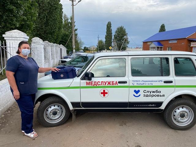Модернизация первичного звена: в Первомайский район поступили 2 новые санитарные машины